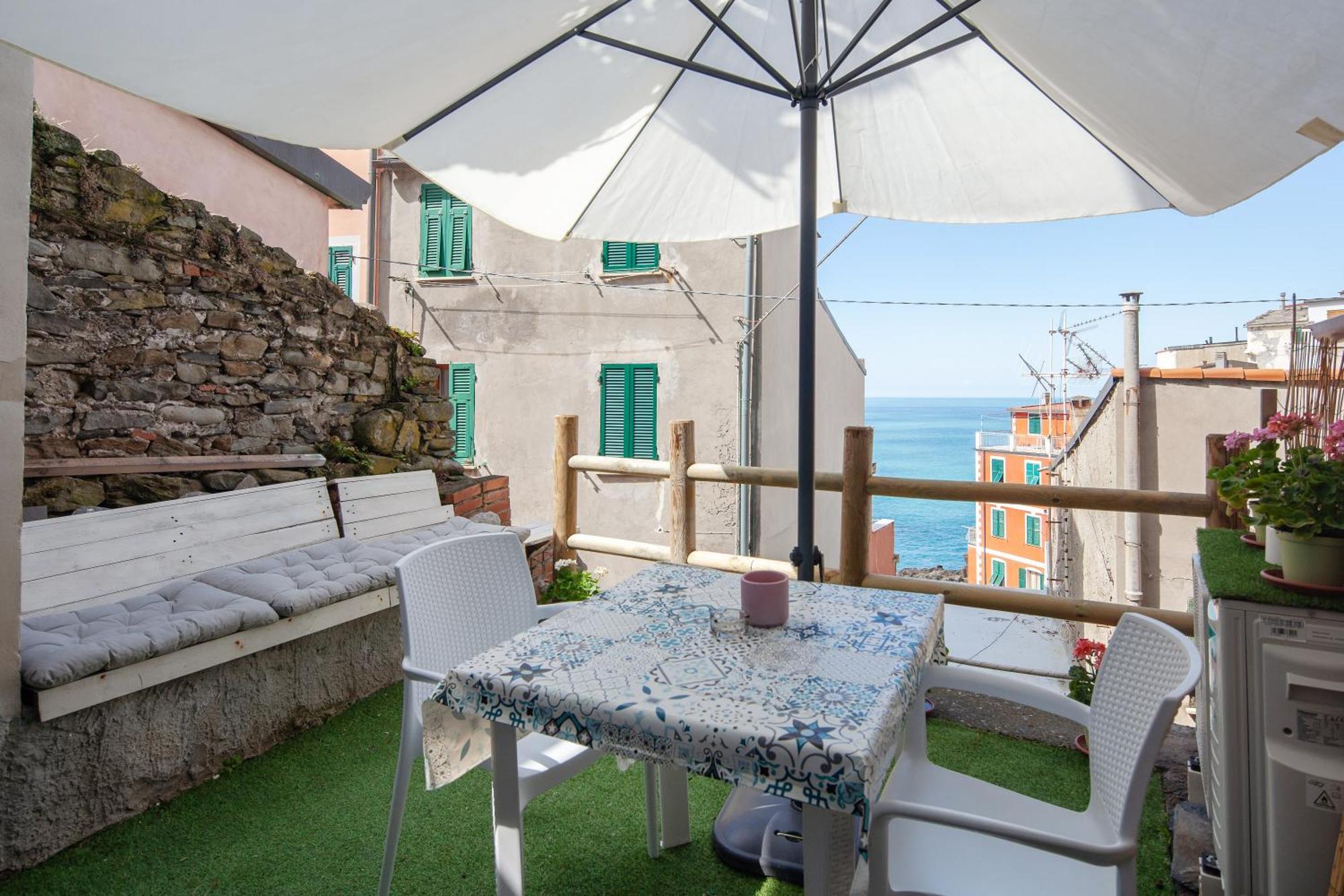 Ariel - Sea View Double Room Riomaggiore Exterior photo